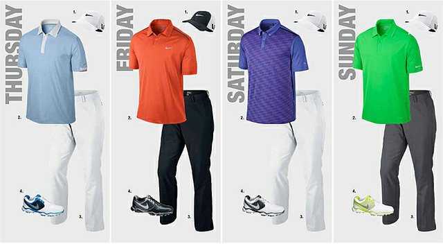 Nike Dress Up Rory And Tiger At US Open 2013