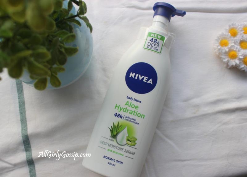 Nivea Aloe Hydration Lotion Review - All Girly Gossip