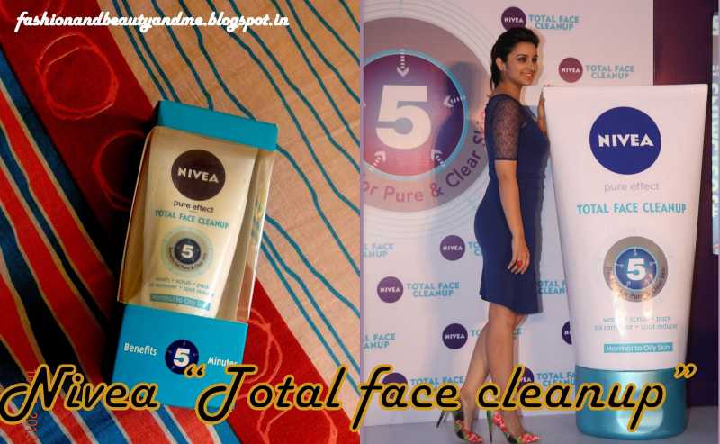 Nivea Pure Effect  "Total Face Cleanup"