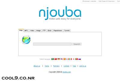 Njouba - Search Anything From MP3 To FTPs