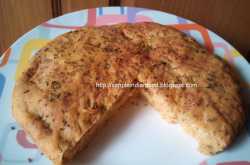 No Knead Cheese Focaccia
