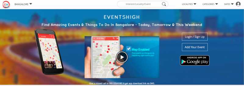 No Weekend Plans? Try EventsHigh