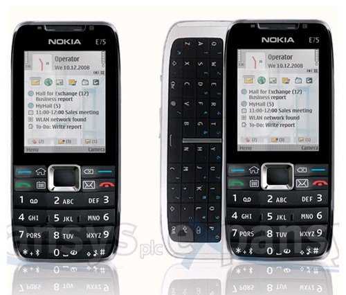 Nokia E75 & Sony Ericsson W705