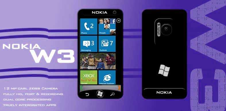 Nokia W3 - Dual Core Windows Phone Mango.