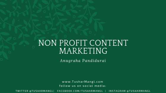 Non Profit Content Marketing