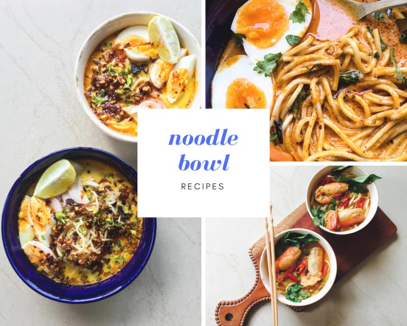 Noodle Bowl Recipe Collection - Purple Cinnamon