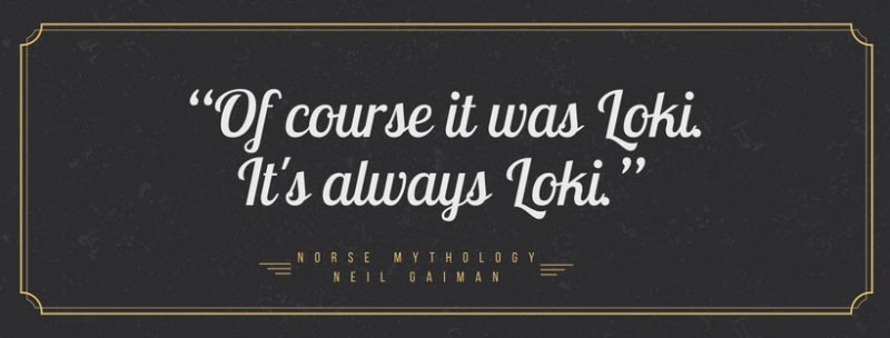 Norse Mythology By Neil Gaiman. Epic Retelling Of Age Old Mythologies.