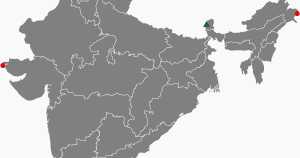 Northmost Place Of India And Southmost Place Of India