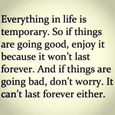 Nothing Lasts Forever