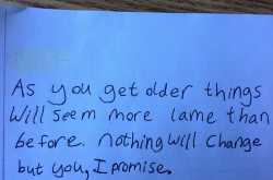 Nothing will change but you, I promise.