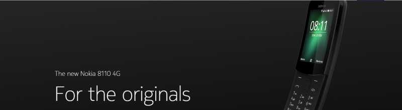 Now Available In India Nokia 8110 First Ever 4G Feature Phone