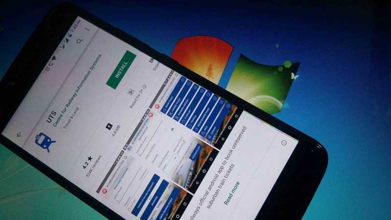 Now Book Unreserved Ticket Online From UTS Mobile Ticketing App