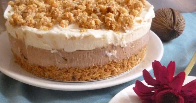 Nutella Whitechocolate Mascarpone  Cheesecake