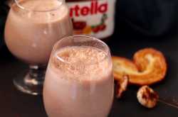 Nutella and Banana Milkshake - food-trails
