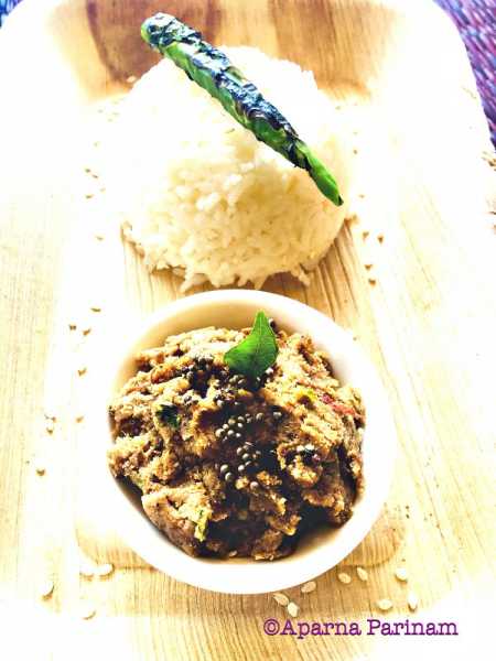 Nuvvulu Thokku (Sesame Seeds Coarse Blend/chutney) - Tangy Tales