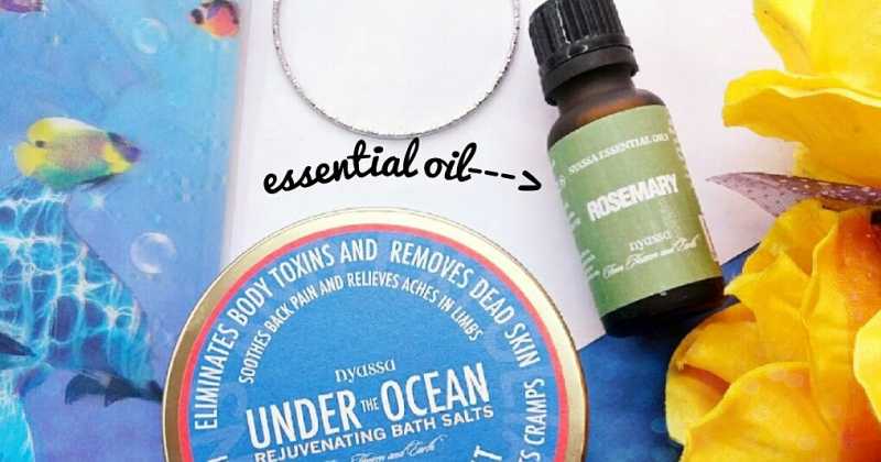 Nyassa Under The Ocean Bath Salt & Rosemary Essential Oil Review.