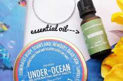 Nyassa Under The Ocean Bath Salt & Rosemary essential oil Review.