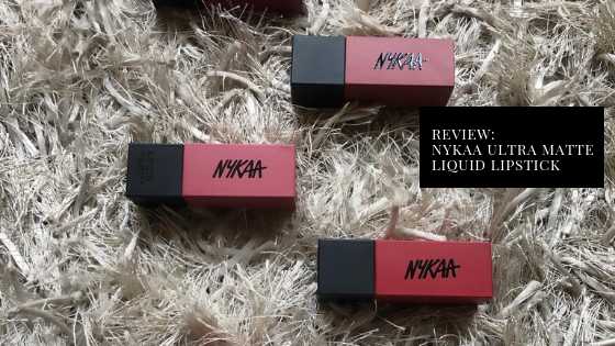 Nykaa Beauty Ultra Matte Lipstick Review, Price, Swatches|Be For Beauty