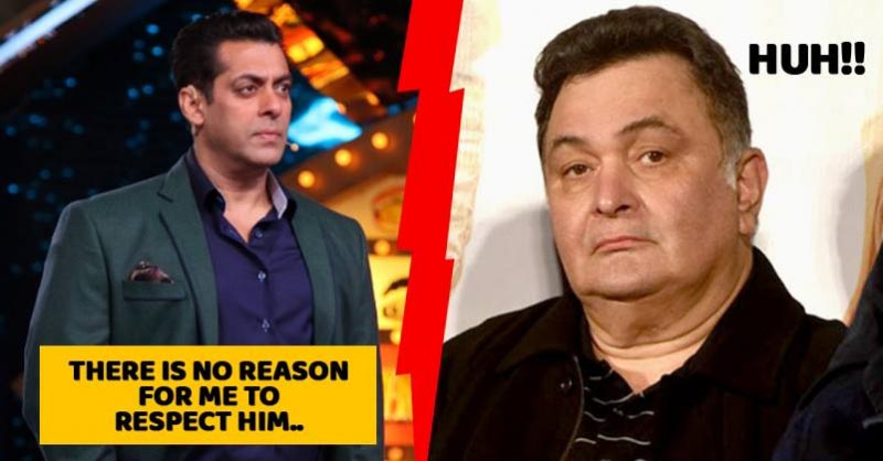 OMG Salman Khan Strongest Reply To Rishi Kapoor After Sonam's Wedding For Misbehaving With His Sister-In-Law | Believe4Craze