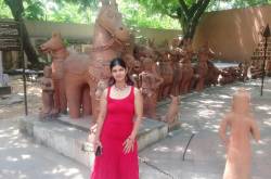 OOTD:Red Maxi with Scarf Baubbles