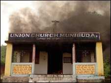ORISSA RIOTS(CHRISTIANS VS HINDUS)