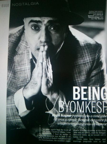 Of Byomkesh Bakshi And Other Mysteries