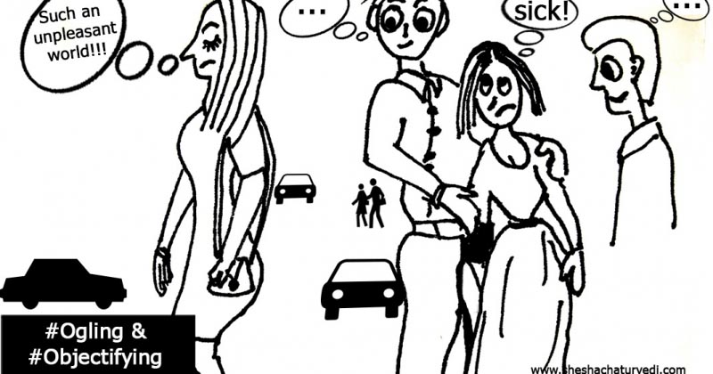 Ogling And Objectifying Women
