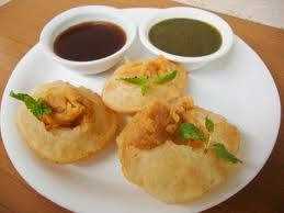Old Famous Pani Puri Wala At Gurudwara Gali Of Palampur
