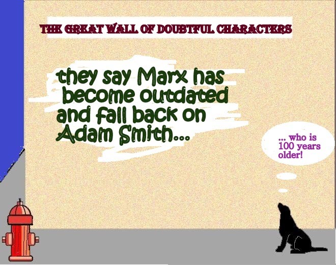 Old Marx : The Great Wall Of Graffiti