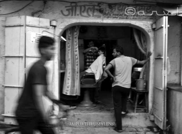 Old World Hair Salon/ Wordless Wednesday