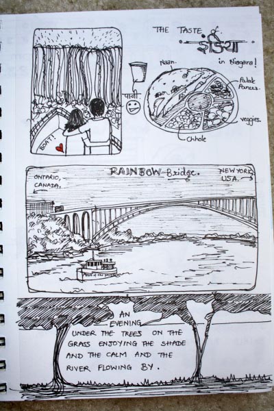 Old Illustrations - At Niagara