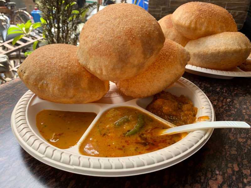 On A Poori Subzi Trail In NCR Towns