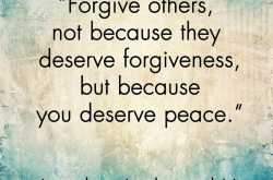 On Forgiveness