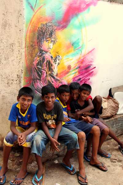 On A Street Art Trail In Colombo