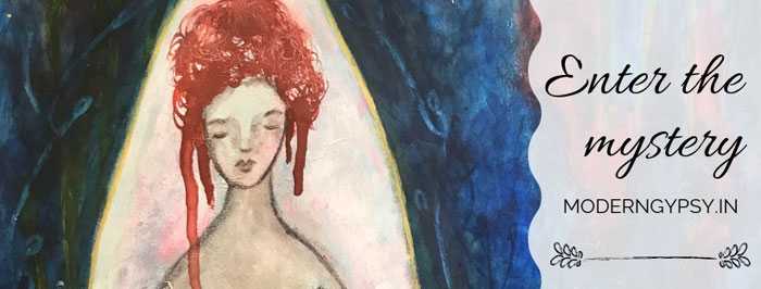 On My Art Table: Enter The Mystery | Modern Gypsy