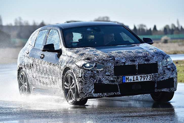 On The Factory Spy Pictures, The New BMW 1 Series