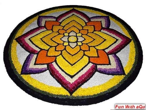 Onam Pookalam Designs Images  ..HAppy Onam