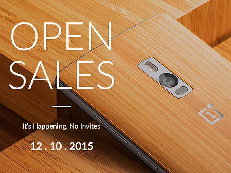 OnePlus 2 To Be Available In First Open Sale In India On Monday 