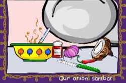 Onion Sambar is ready for dinner!