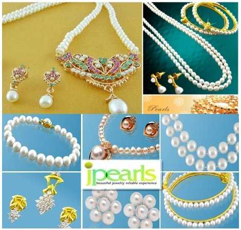 Online Offer 35% Discount On Dazzling Pearl Jewelry