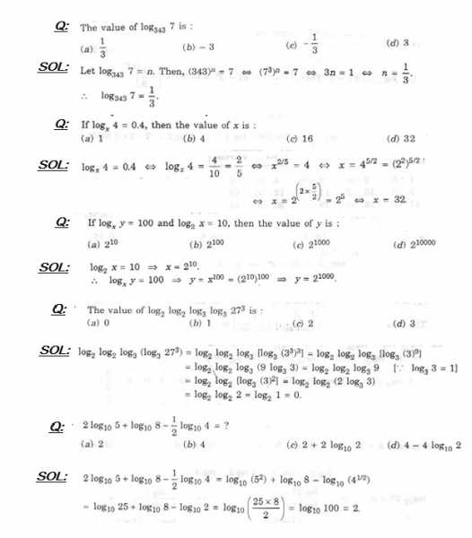 Online Solution, Maths Short Tricks, Educational, Mobile Features, Toll Free, Customer Care Number: Logarithm Important Questions With Solution For All Exam
