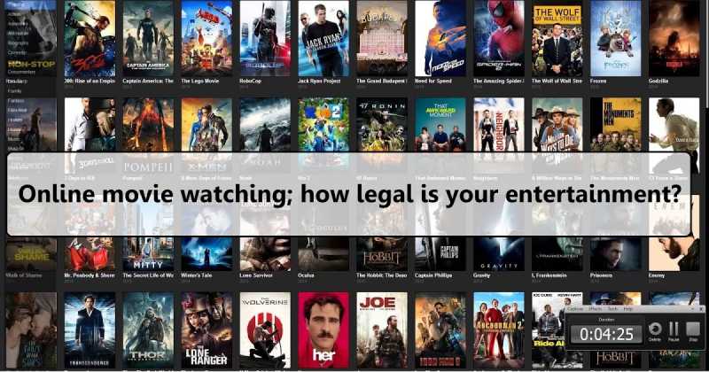 Online Movie Watching; How Legal Is Your Entertainment?