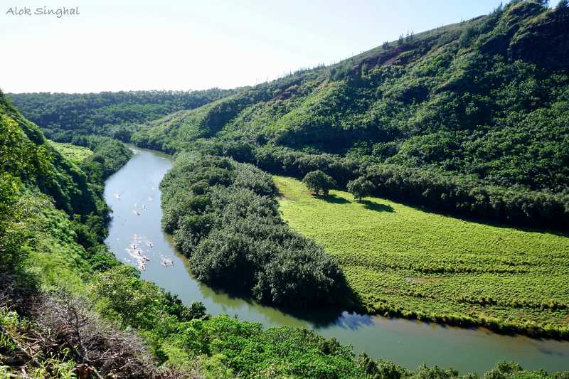 Opaekaa And Wailua Waterfalls In Kauai
