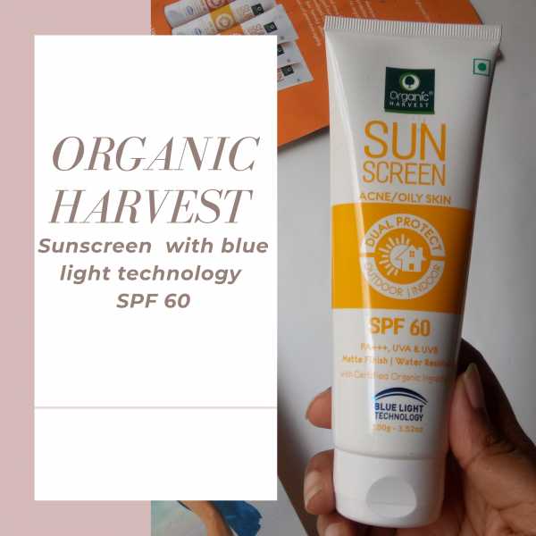 Organic Harvest  Sunscreen Acne/Oily Skin Spf 60 Review
