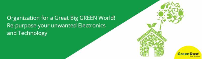 Organization For A Great Big GREEN World! Re-purpose Your Unwanted Electronics And Technology