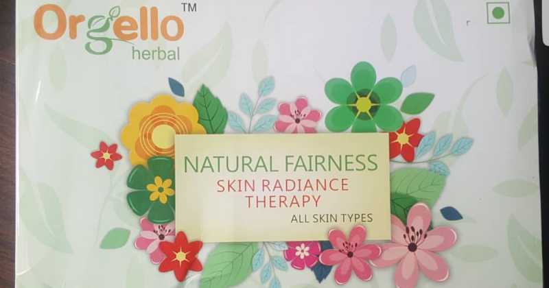 Orgello Herbals  : Facial Kit  : Quick Review 