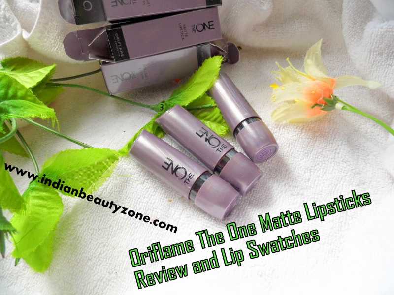 Oriflame The One Matte Lipsticks Review And Lip Swatches