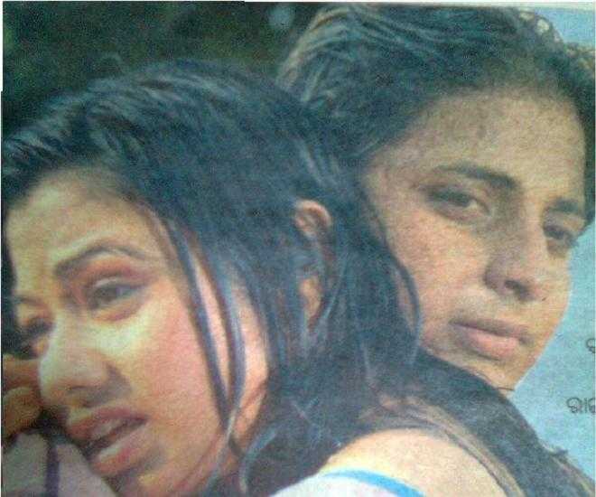 Oriya / Odia Film Actor Babusan And His Film "Loffer" And His Co-actress Archita Sahu.