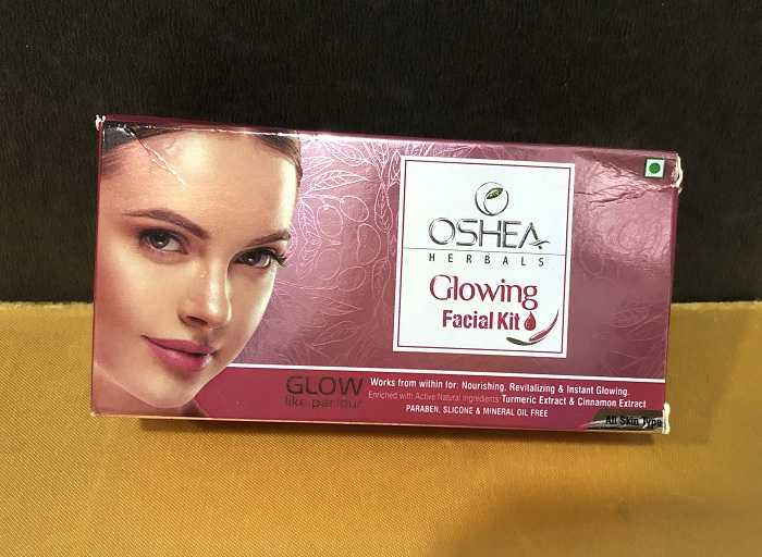 Oshea Herbals Glowing Facial Kit Review - Trends And Health