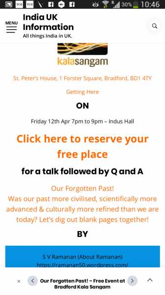 Our Forgotten Past My Lecture Bradford UK